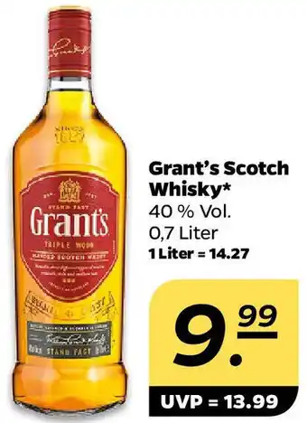 NETTO Grant's Scotch Whisky Angebot
