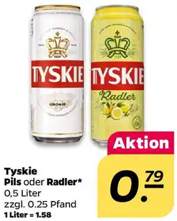 NETTO Tyskie Pils oder Radler Angebot