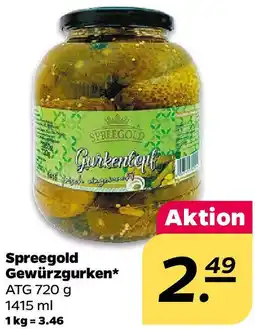 NETTO Spreegold Gewürzgurken Angebot