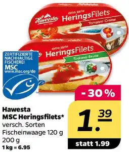 NETTO Hawesta MSC Heringsfilets Angebot