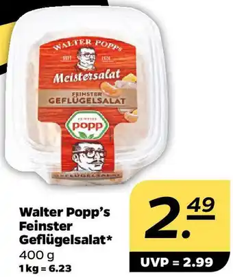 NETTO Walter Popp's Feinster Geflügelsalat Angebot
