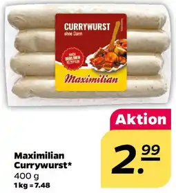 NETTO Maximilian Currywurst Angebot