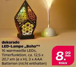 NETTO dekorado LED-Lampe ,,Boho" Angebot
