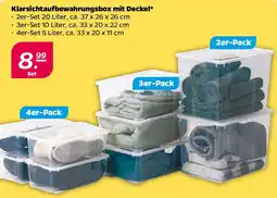 NETTO Klarsichtaufbewahrungsbox mit Deckel Angebot