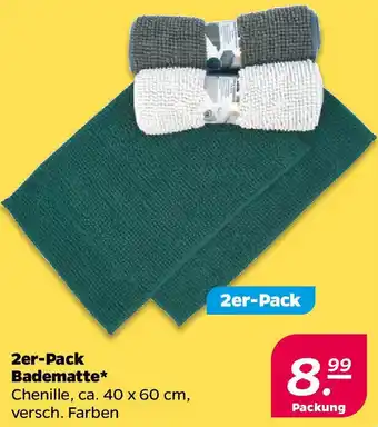 NETTO 2er-Pack Badematte Angebot