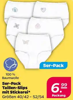 NETTO Taillen-Slips mit Stickerei Angebot
