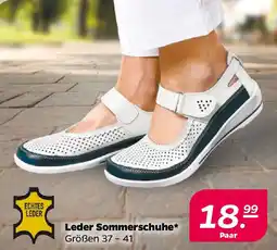 NETTO Leder Sommerschuhe Angebot