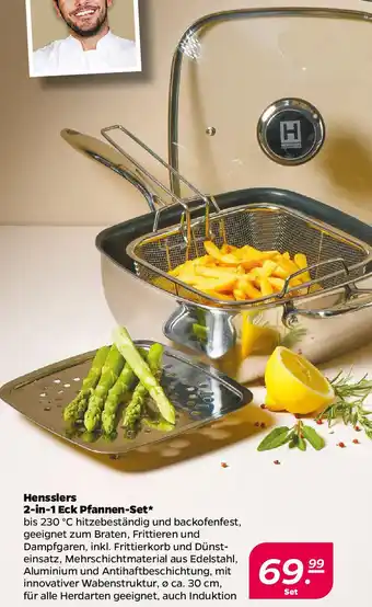 NETTO Hensslers 2-in-1 Eck Pfannen-Set Angebot