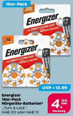 NETTO Energizer 16er-Pack Hörgeräte-Batterien Angebot