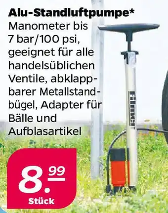 NETTO Alu-Standluftpumpe Angebot
