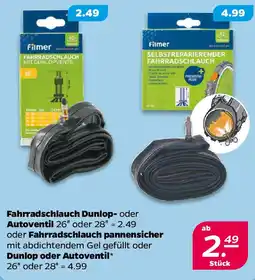NETTO Filmer Fahrradschlauch Dunlop- oder Autoventil Angebot