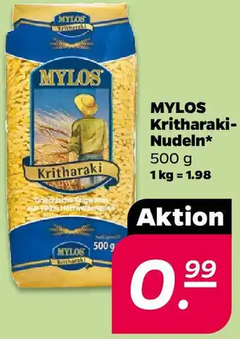NETTO MYLOS Kritharaki Nudeln Angebot