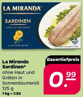 NETTO La Miranda Sardinen Angebot
