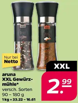 NETTO aruna XXL Gewürzmühle Angebot