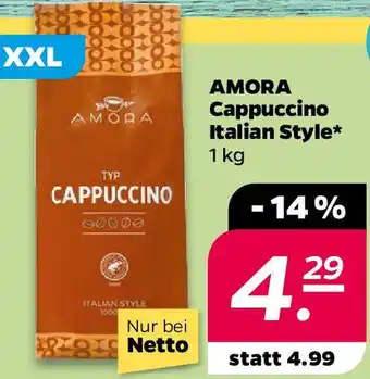 NETTO AMORA Cappuccino Italian Style Angebot