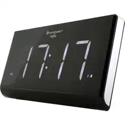 Netto Marken-Discount Soundmaster UR8400 Jumbo-LED-Alarm PLL-Uhrenradio mit 2 Weckzeiten und dimmbaren Display Angebot