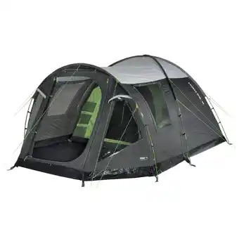 Netto Marken-Discount HIGH PEAK Kuppelzelt Santiago 5 Personen Familienzelt Camping Zelt Groß Vorraum Angebot