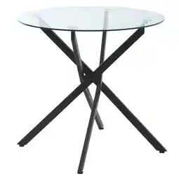 Netto Marken-Discount HOMCOM Beistelltisch Stahl, gehärtetes Glas Angebot
