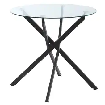 Netto Marken-Discount HOMCOM Beistelltisch Stahl, gehärtetes Glas Angebot