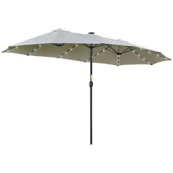 Netto Marken-Discount Outsunny Sonnenschirm Polyester-Gewebe, Metall Angebot