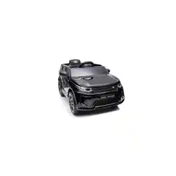 Netto Marken-Discount ES-Toys Kinder Elektroauto Land Rover Discovery 5 EVA-Reifen Bluetooth Musik MP3 schwarz Angebot
