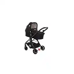 Netto Marken-Discount Lorelli Kombikinderwagen 2 in 1 Patrizia, Babywanne, Sportsitz, Sitz umkehrbar schwarz Angebot