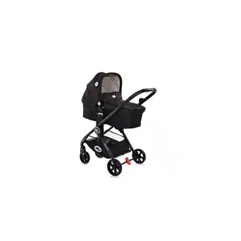 Netto Marken-Discount Lorelli Kombikinderwagen 2 in 1 Patrizia, Babywanne, Sportsitz, Sitz umkehrbar schwarz Angebot