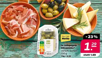 NETTO la campagna Olivenmix Angebot