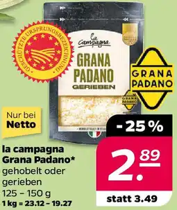 NETTO la campagna Grana Padano Angebot