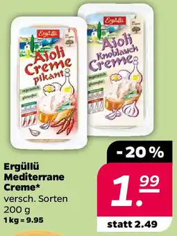 NETTO Ergüllü Mediterrane Creme Angebot