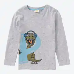 NKD Kinder-Jungen-Langarmshirt mit Dino-Aufdruck Angebot