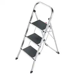 toom Baumarkt Hailo Trittleiter 'K70 StandardLine' 3 Stufen, silbern 70 cm Angebot