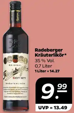 NETTO Radeberger Kräuterlikör Angebot