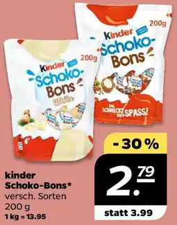 NETTO kinder Schoko-Bons Angebot