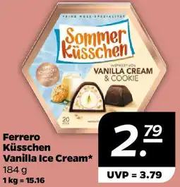 NETTO Ferrero Küsschen Vanilla Ice Cream Angebot