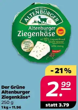 NETTO Der Grüne Altenburger Ziegenkäse Angebot