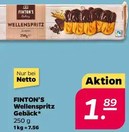 NETTO FINTON'S Wellenspritz Gebäck Angebot