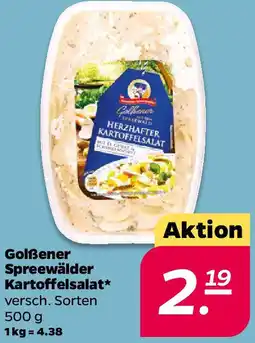 NETTO Golẞener Spreewälder Kartoffelsalat Angebot