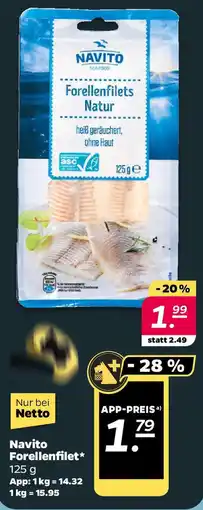 NETTO Navito Forellenfilet Angebot