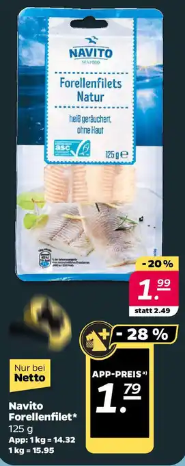 NETTO Navito Forellenfilet Angebot