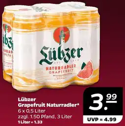 NETTO Lübzer Grapefruit Naturradler Angebot
