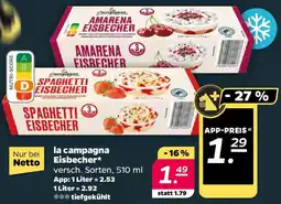 NETTO la campagna Eisbecher Angebot