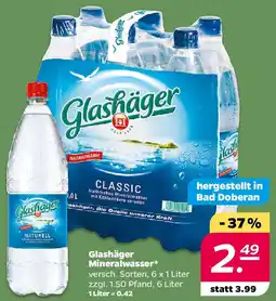 NETTO Glashäger Mineralwasser Angebot