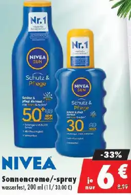 Mäc Geiz NIVEA Sonnencreme/-spray Angebot