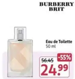 Rossmann BURBERRY BRIT Angebot