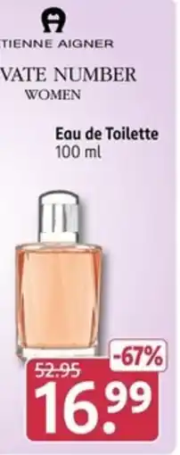 Rossmann ETIENNE AIGNER PRIVATE NUMBER WOMEN Angebot