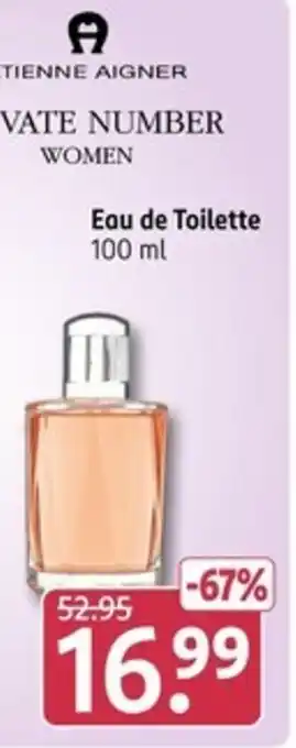 Rossmann ETIENNE AIGNER PRIVATE NUMBER WOMEN Angebot