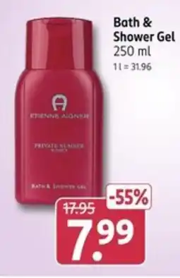 Rossmann ETIENNE AIGNER PRIVATE NUMBER WOMEN Bath & Shower Gel Angebot