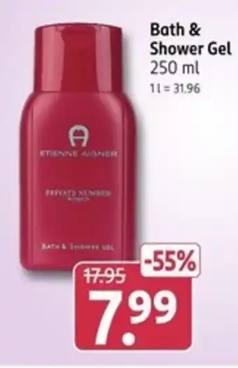 Rossmann ETIENNE AIGNER PRIVATE NUMBER WOMEN Bath & Shower Gel Angebot