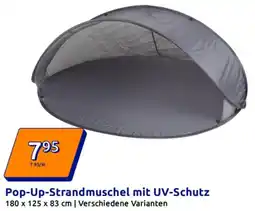 Action Pop-Up-Strandmuschel mit UV-Schutz Angebot